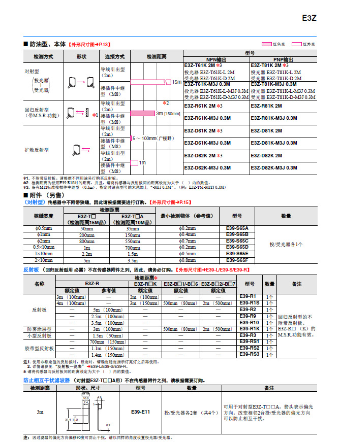 光电开关传感器